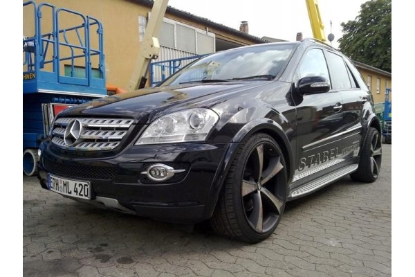 THRESHOLD STEPS MERCEDES ML W164 05 11 Quality of parts according to GVO P replacement with original quality