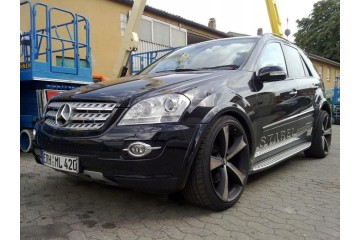 THRESHOLD STEPS MERCEDES ML W164 05 11 Quality of parts according to GVO P replacement with original quality