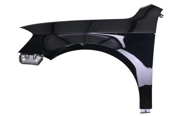 Mudguard Vw Passat B7 10 14 Left Color Code LC9X Deep Black Pearl Metallic