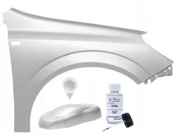 Guardabarros derecho Opel Astra H en color Z 157 con agujero para intermitente