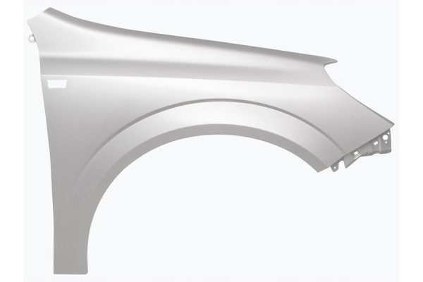 Mudguard OPEL ASTRA H right in colour Z 157 with direction indicator hole new Part manufacturer no brand
