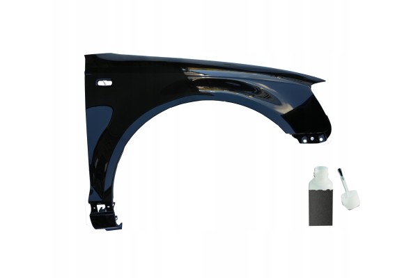 Mudguard Audi A3 8P LZ9Y Right 04 08 with flasher hole mortar