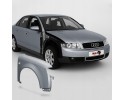 BLU Mudguard AUDI A4 B6 LY7W right silver 00 04 front galvanized Packaging status original