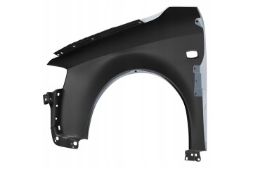 BLU Mudguard AUDI A4 B6 LY7W right silver 00 04 front galvanized Installation side front right