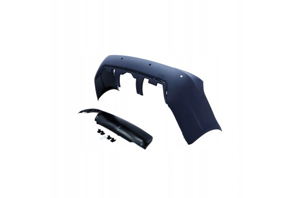 BUMPER REAR BMW E60 2007 10 PATTERN M PACKAGE M TECH PDC 18 MM Color to be painted