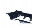 BUMPER REAR BMW E60 2007 10 PATTERN M PACKAGE M TECH PDC 18 MM Surface needs painting