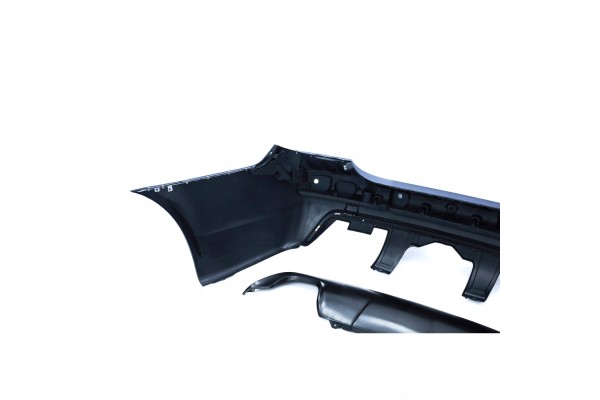 BUMPER REAR BMW E60 2007 10 PATTERN M PACKAGE M TECH PDC 18 MM Surface needs painting