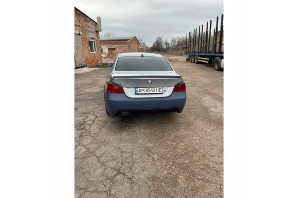 BUMPER REAR BMW E60 2007 10 PATTERN M PACKAGE M TECH PDC 18 MM Catalog number of the original 51117897208S1