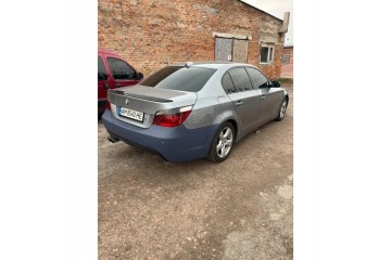 BUMPER REAR BMW E60 2007 10 PATTERN M PACKAGE M TECH PDC 18 MM Version European