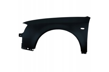 BLU Mudguard AUDI A6 C5 LZ9W left black 01 05 front lift EbonySchwarz Color black