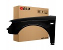 BLU Mudguard AUDI A4 B7 LY9B left black 04 08 front ZINC BrillantSchwarz