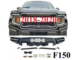 Parachoques delantero estilo RAPTOR con LED para FORD F-150 2018-2020 juego completo