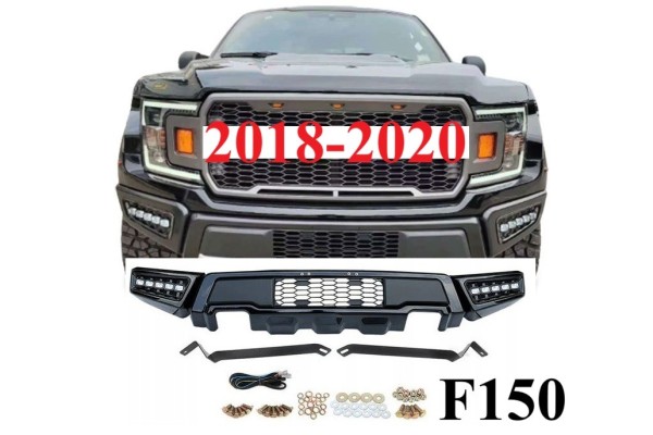 Front bumper Style RAPTOR LED FORD F 150 F150 2018 2020 COMPLETE