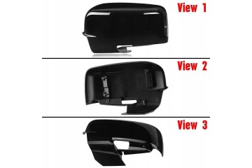 Mirror housings DODGE RAM 1500 2013 2018 BLACK GLOSS Part manufacturer no brand