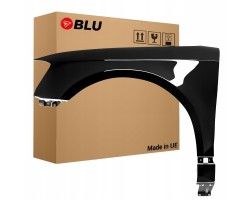 BLU Mudguard AUDI A3 8P lift LZ9Y left black 08 12 front