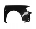 BLU Mudguard AUDI A4 B6 LZ9W right black 00 04 front galvanized Catalog number of the part 48581686