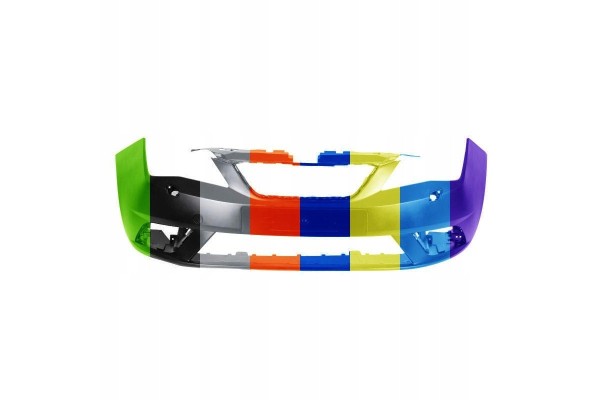 Front bumper with SEAT IBIZA IV 6P 03 12 06 17 Part manufacturer Blic
