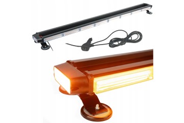 STROBE ORANGE BEAM ROOSTER 122CM 12V 24V 8 MODULES TOW TRUCK 4 PAGES