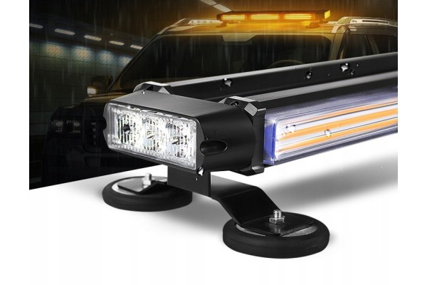 STROBE ORANGE BEAM ROOSTER 122CM 12V 24V 8 MODULES TOW TRUCK 4 PAGES Light source LED