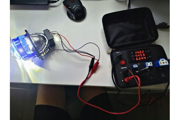 Lente Proyector Bi-LED Láser de 3 Pulgadas 6000K 50W (Paquete de 2)