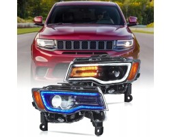 Headlights Lamp L R Full Led Tuning Jeep Grand Cherokee WK2 Lift 2013 2022