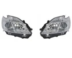 Faros delanteros halógenos TYC izquierdo y derecho para Toyota Prius III 2012-2016