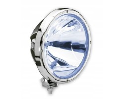 HALOGEN LONG RANGE REFLECTOR HELLA RALLYE 3003 BLUE CHROME FRAME