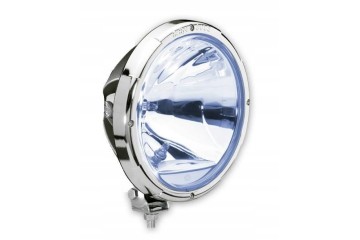 HALOGEN LONG RANGE REFLECTOR HELLA RALLYE 3003 BLUE CHROME FRAME