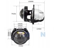BI LED 3 0 RONAN v2 projector lenses Catalog number of the part 029D19T