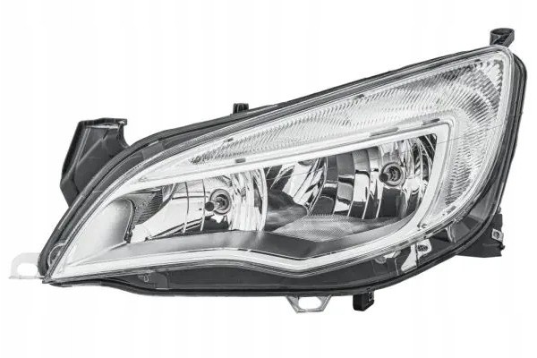 HEADLAMP LAMP LEFT WITH MOTOR FOR ADJUSTMENT