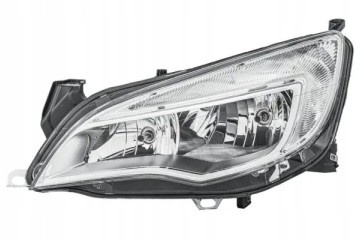 HEADLAMP LAMP LEFT WITH MOTOR FOR ADJUSTMENT