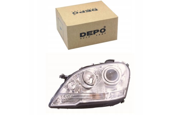Mercedes Ml W164 2008 Left Headlight Depo Version European