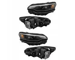 Faros delanteros completos LED derecho e izquierdo para Jeep Cherokee KL 2019- USA
