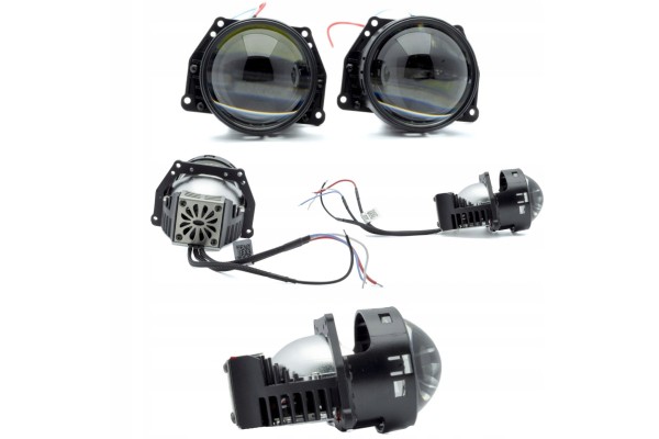 PROJECTOR LENS 55W 43W BI LED CANBUS 3 6000K