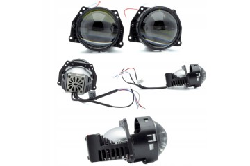 PROJECTOR LENS 55W 43W BI LED CANBUS 3 6000K