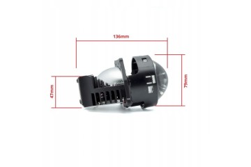 PROJECTOR LENS 55W 43W BI LED CANBUS 3 6000K EAN GTIN 5902537822955
