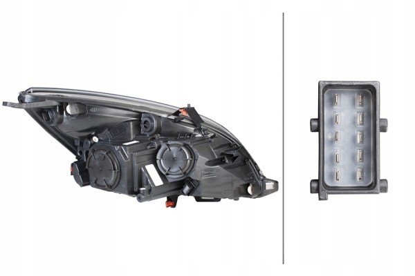 Front lamps HELLA 1EE 354 830 011 Version European