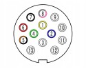 Set of trailer lights ASPOCK Rear lamps marker lamps 8m beam Catalog number of the part 4977