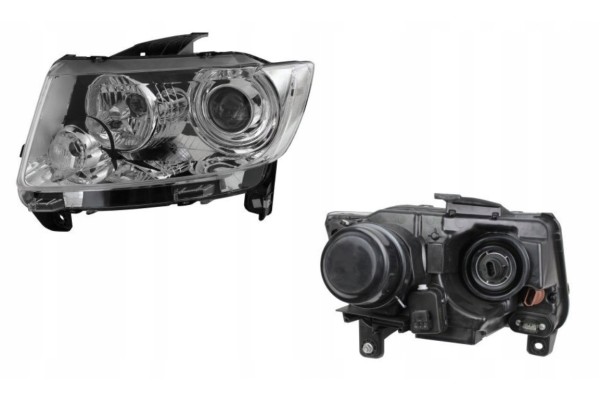 HEADLAMP LEFT JEEP COMPASS 2006 NEW EUROPE Catalog number of substitutes DIEDERICHS 2613081