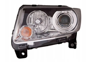 HEADLAMP LEFT JEEP COMPASS 2006 NEW EUROPE Catalog number of the original JEEP 05182553AC JEEP 05182553AE