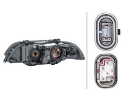 HEADLIGHT LAMP 1EJ 007 400 061 HELLA BMW 5 E39