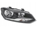 HEADLAMP LAMP RIGHT WITH MOTOR FOR ADJUSTMENT