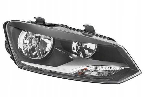 HEADLAMP LAMP RIGHT WITH MOTOR FOR ADJUSTMENT
