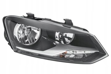HEADLAMP LAMP RIGHT WITH MOTOR FOR ADJUSTMENT