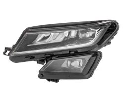 Faro delantero LED izquierdo Hella 1ZX 012 669-391 para Skoda Kodiaq