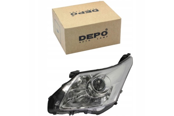 Headlamp lamp depo Depo 212 11P2L LD EM Height adjustment electric