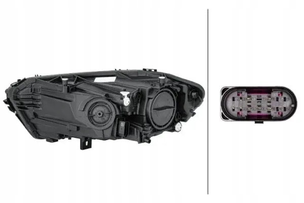 HEADLAMP LAMP 1EG 015 091 021 HELLA Packaging status original