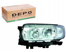 HEADLIGHT LEFT SUBARU FORESTER SG 08 05 01 08 DEPO