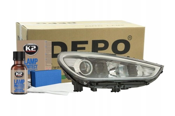 LAMP HYUNDAI I30 16 RIGHT HEADLIGHT Additional information adjustment motors included