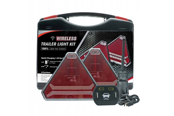 SET OF WIRELESS LED REAR LAMPS FOR MAGNET 12 24V 6 FUNKJI